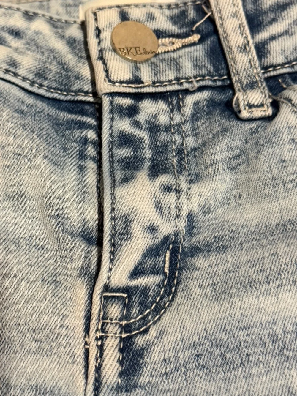 Buckle Girls High-Rise Light Blue Flare Jeans Wide Leg Size 12L